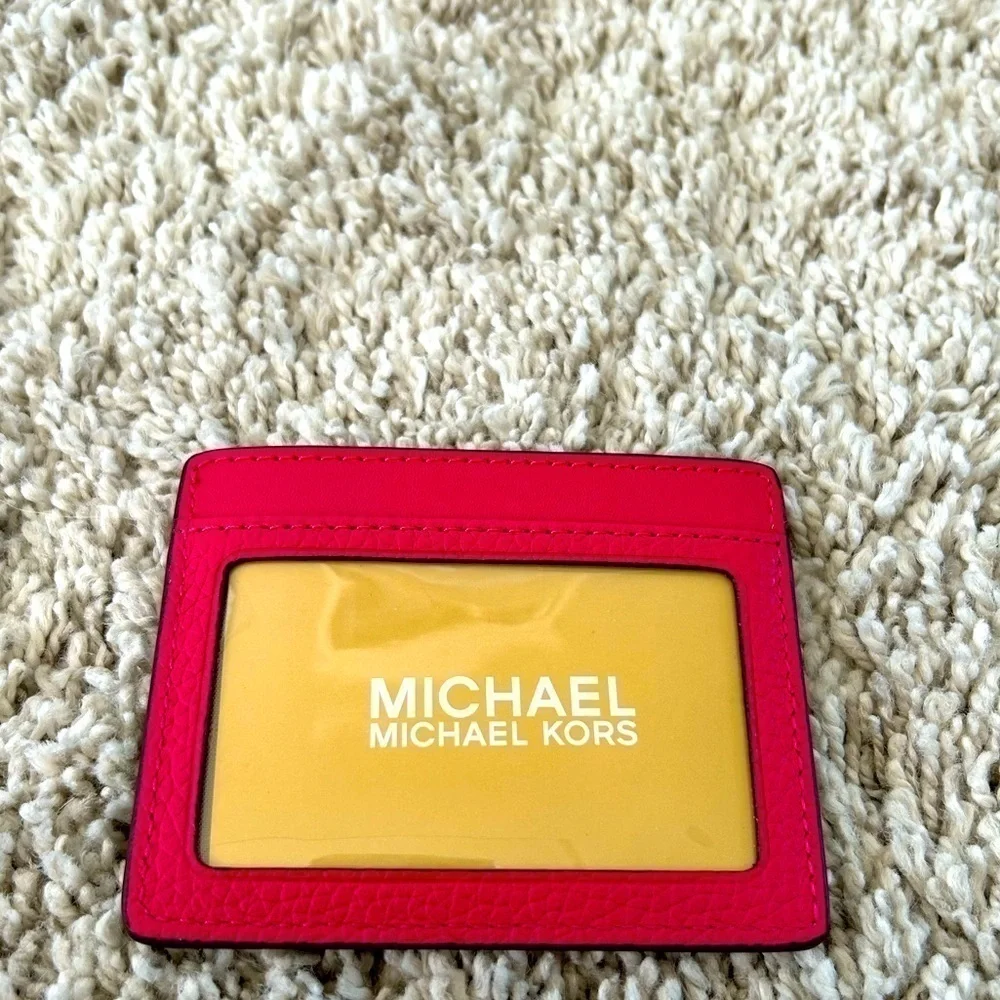 Michael Kors Jet Set Zip Chain Crossbody with Matching Card Holder